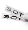 3D ABS Letters Car Styling Rear Trunk Badge 1.8T 2.0T 3.0T Emblem Logo For f2 A3 A4 A5 A6 A7 A8 Q2 Q3 Q5 Q7 Q8 Car Accessories