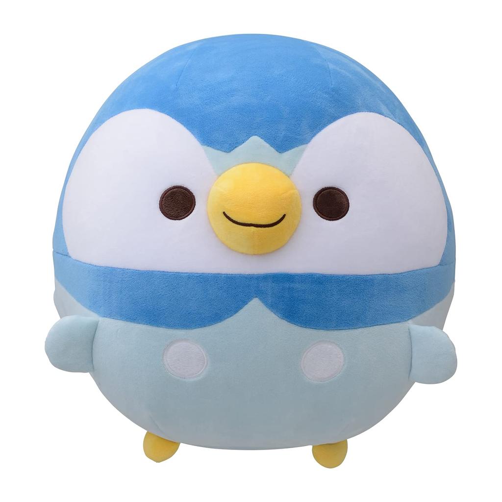 POKEMON Центральная оригинальная плюшевая подушка с бусинами 35 x 32 x 30 x Ш x "Mugyutto Piplup" (HD см)