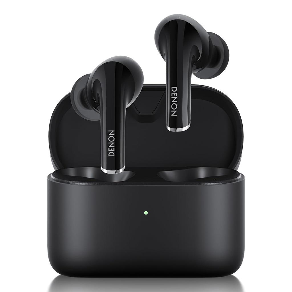 Denon AHC830NCW Noise Cancellation Compatible Completely Wireless Headphones Black AHC830NCWBKEM In-Ear