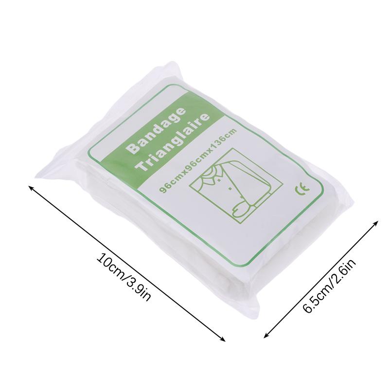 1 пакет медицинский треугольный бинт фиксация перелома экстренная повязка первая помощь марлевый треугольный бинт