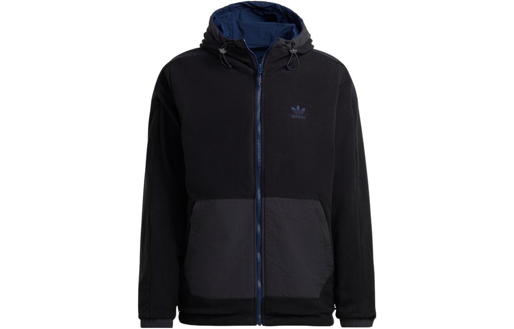 adidas Оригинальные куртки мужские темно-синие с капюшоном умеренные другие HL9188