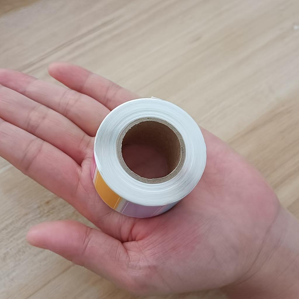 Waterproof Color Index Labels Stickers for Classification and Marking Office and School Supplies, Handwritten Name Labels