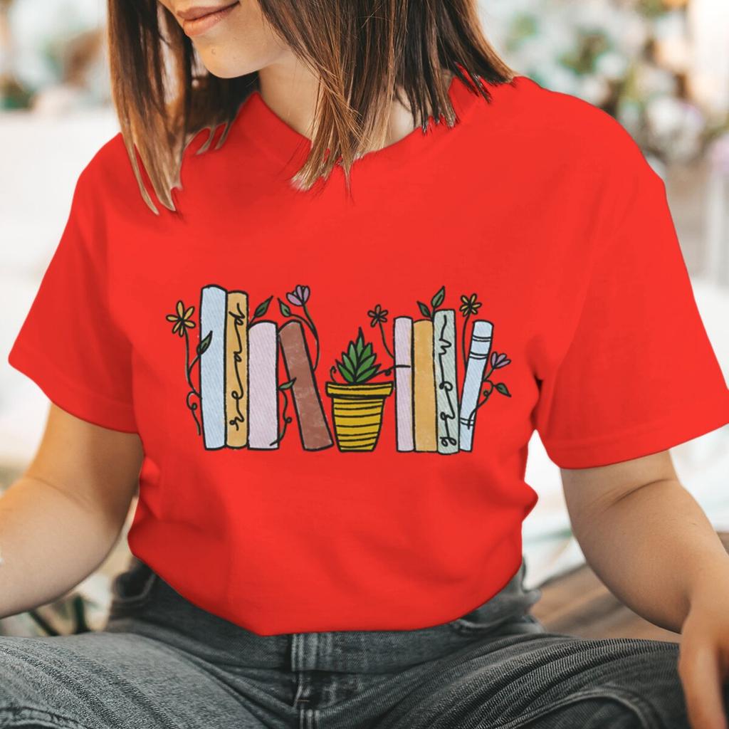 Женская одежда WGTD Мода Леди Топы с принтом с коротким рукавом Футболки с круглым вырезом Женская летняя футболка Графическая футболка