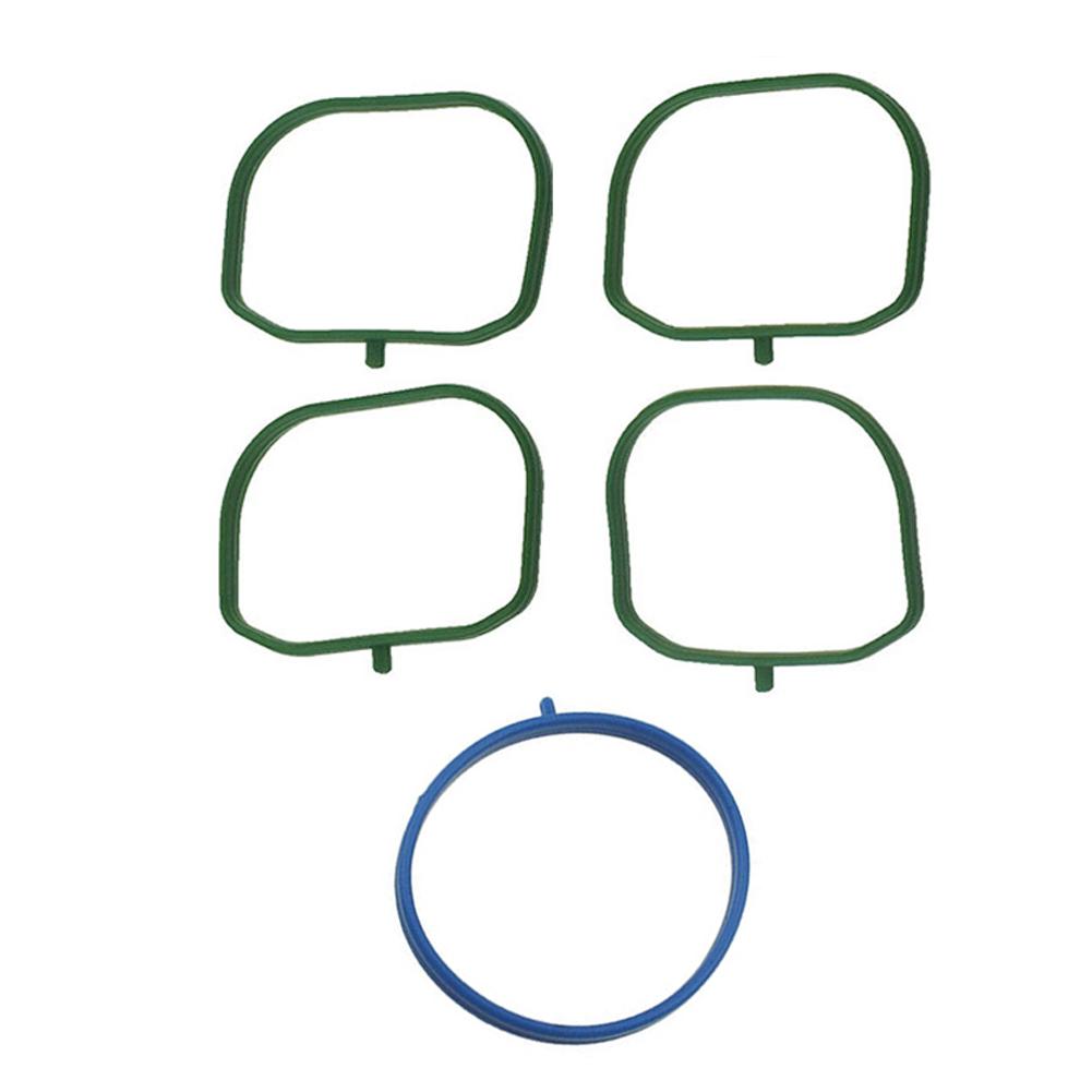 5pcs Car Intake Manifold Gasket Seal Kit LF0113111 LF01-20-306 For Mazda 3 5 6 Air Intake Pipe Gasket Accessories
