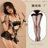 Sexy lingerie sexy tutu seduction mesh maid suit lace perspective maid