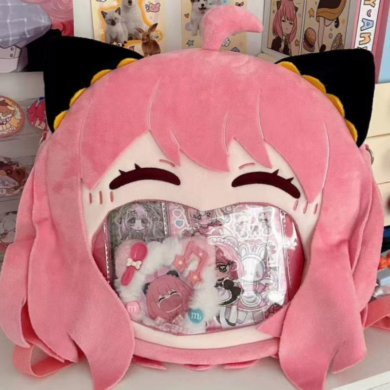 Hatsune Miku Anime Itabag: Cute Plush Doll Backpack for Students