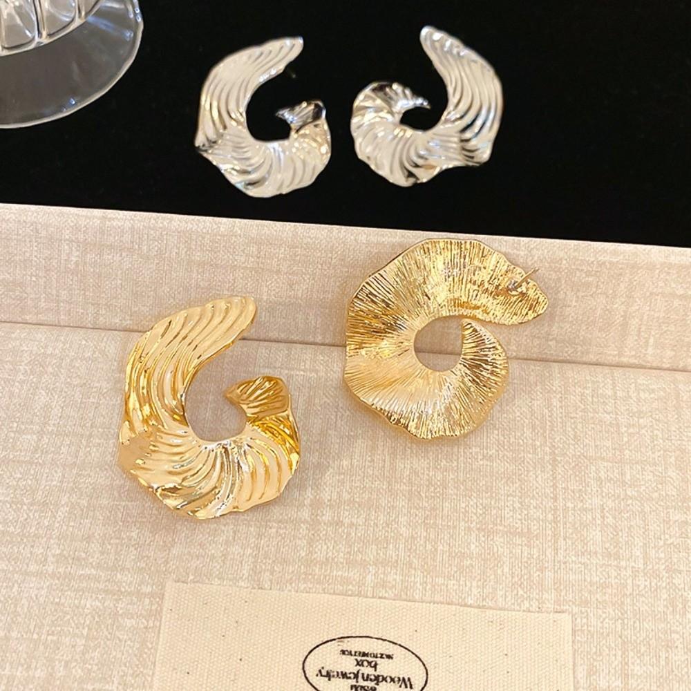 Exaggerated Geometric Patterns Earrings Ear Jewelry Zinc Zinc Alloy Stud Earrings Wedding