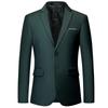 Tailored Jacket Suit Jacket Two Button Business Formal Long Sleeve Large Size Tailored Outerwear [FOMANSH] Men's