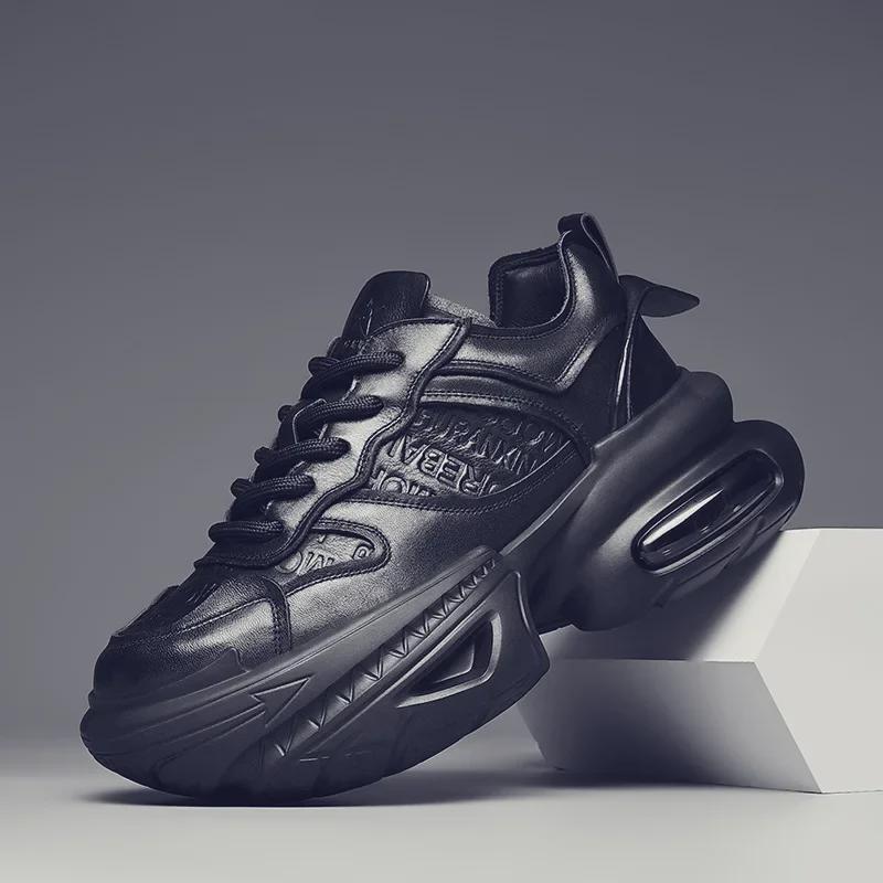 Mobei 2025 Мужская модная весенняя спортивная обувь: Модная, высококачественная, оригинальная и увеличивающая рост обувь для пап.