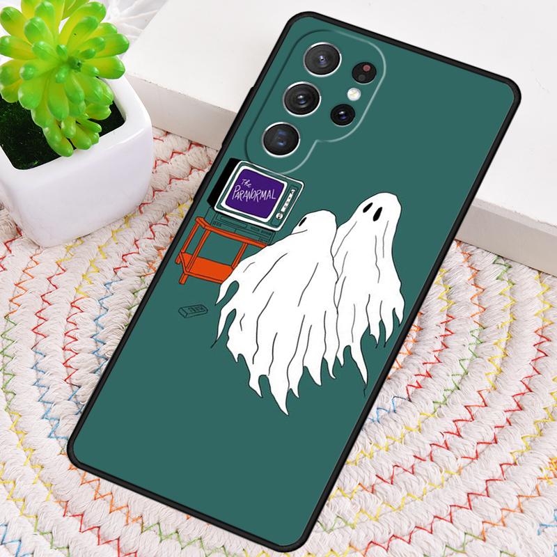 Смешной силиконовый чехол для телефона с привидениями для Samsung Galaxy note 10 pro S26 S25 S24 S23 S22 S21 Plus S25Ultra Capa Cover