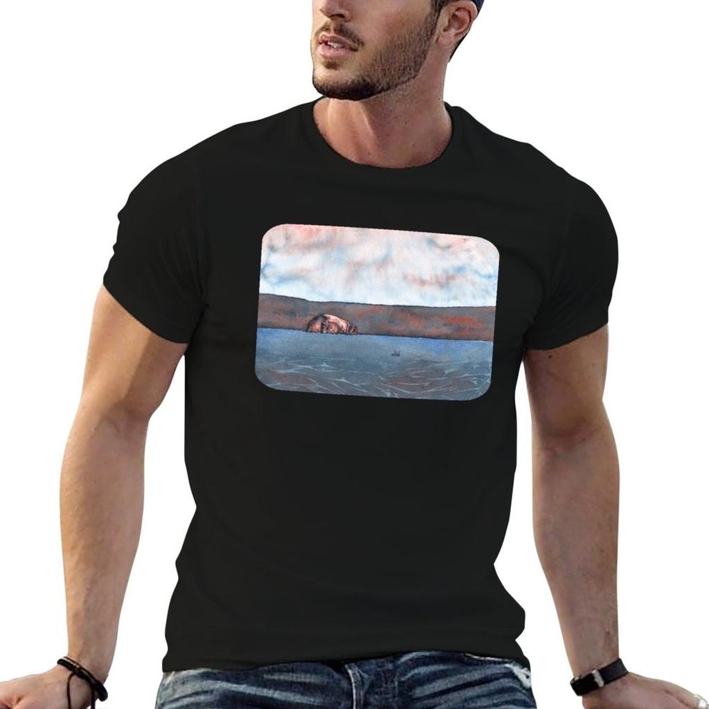 Bass Rock September 2018 T-Shirt Casual Short Sleeve T-Shirt
