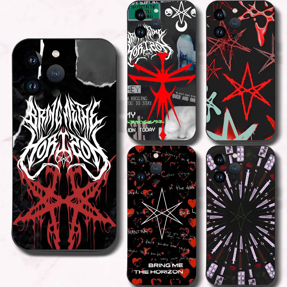 Чехол для телефона Bring Me The H-Horizons BMTH, черный силикон, мягкий корпус для iPhone 17 16 15 14 13 12 11 Air Pro Max Plus, горячая распродажа