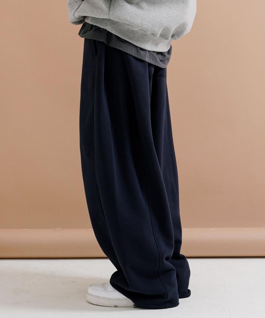 PUNCHLINE Side Tuck Sweatpants Navy Islp9150