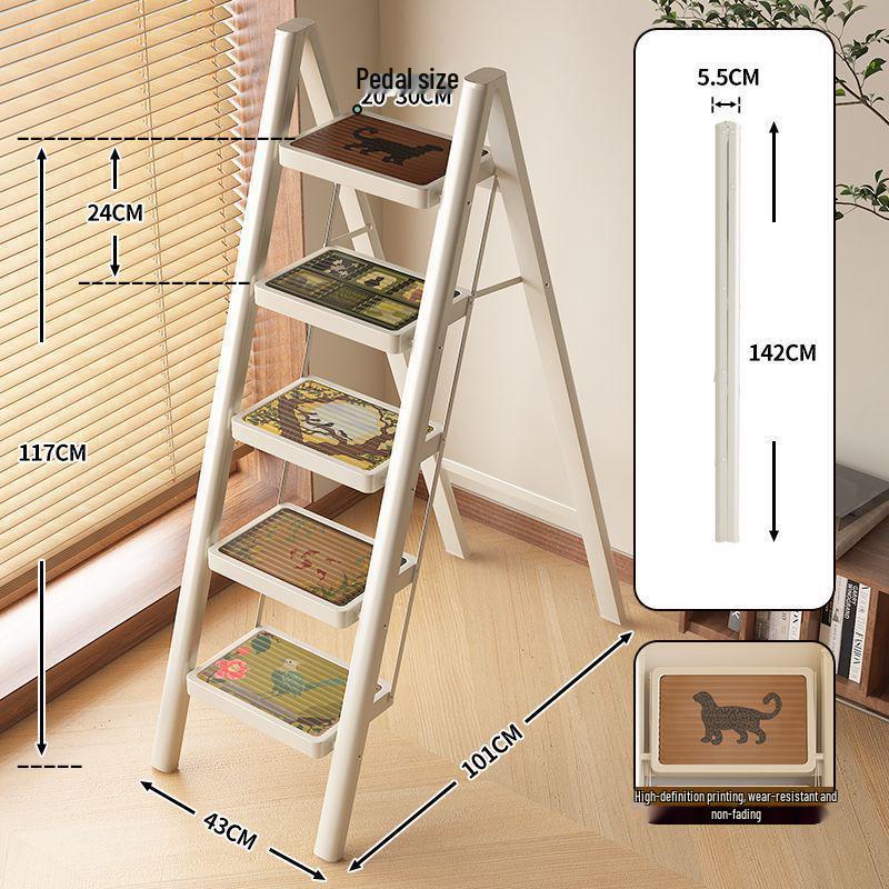 Meishida Портативная телескопическая стремянка А-образной формы в китайском стиле для использования в помещении