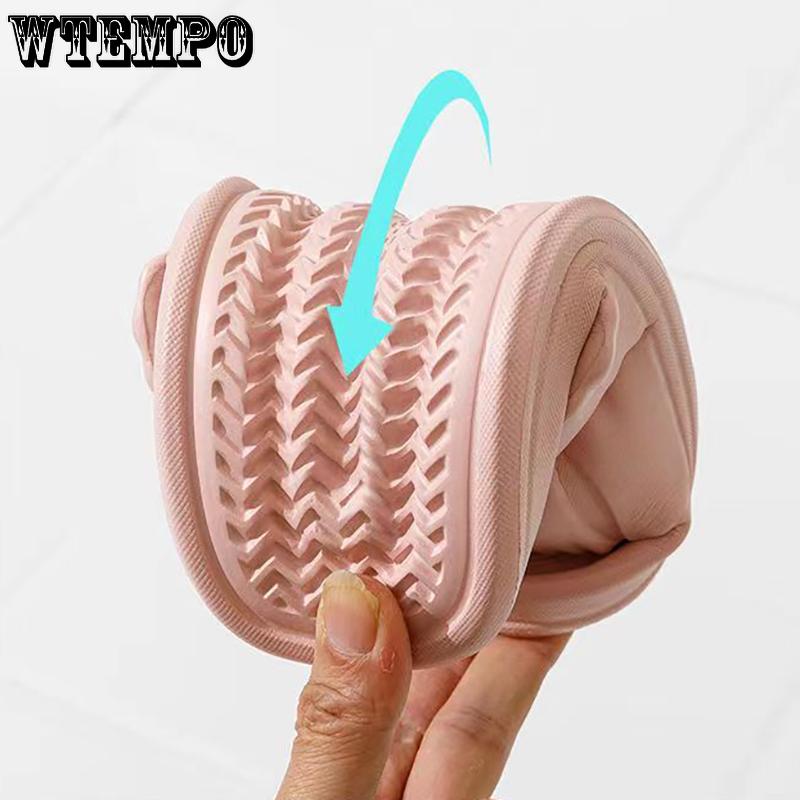 Женские суперлегкие тапочки-облака, сандалии, летние пляжные женские шлепанцы на мягкой подошве, мужские и женские домашние нескользящие шлепанцы из ЭВА для ванной комнаты