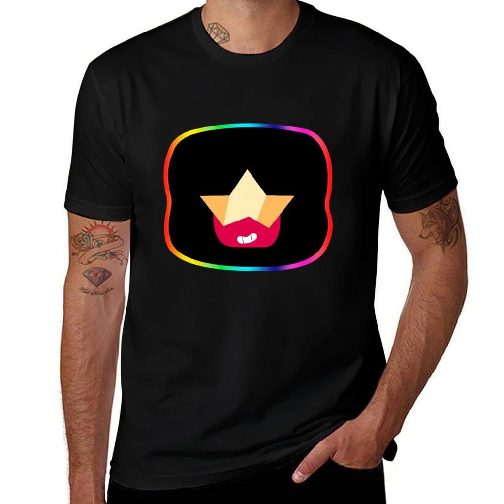 Rainbow Garnet TShirt Christmas Casual Tee Shirt