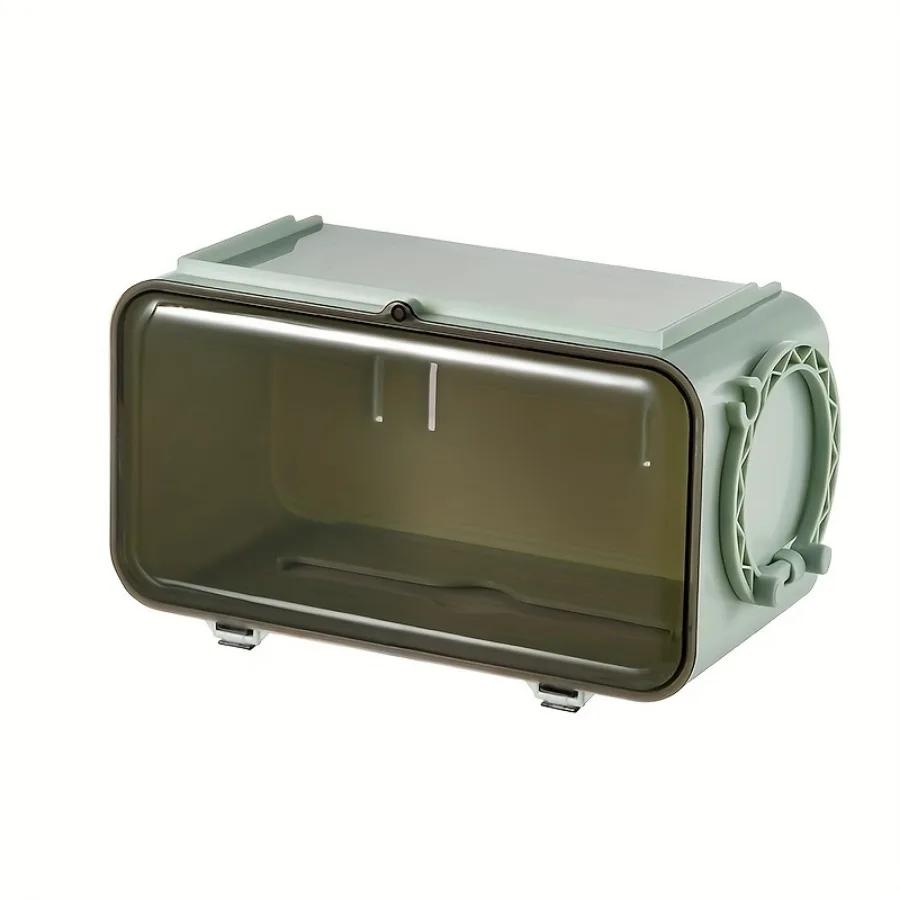 1 шт. Коробка для хранения без перфорации, выдвижная коробка для салфеток, неперфорированный кронштейн для фена, подвесные полки для хранения вещей для туалета, гостиной