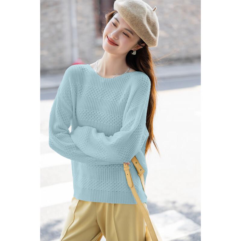Mocana Textured Long Sleeve Knit Top