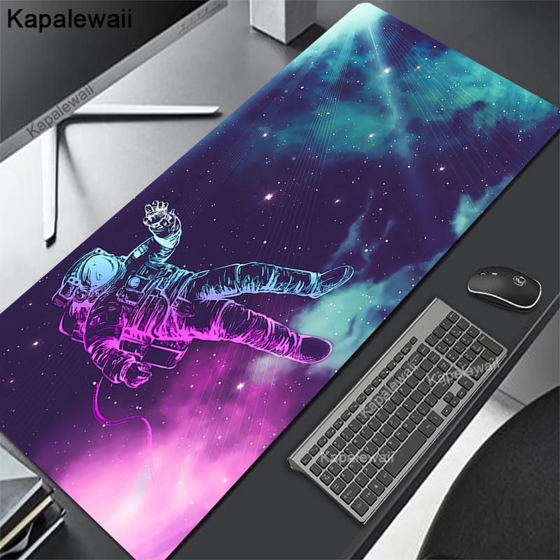 Extended Mouse Pad Space Desgin Desk Mat Computer Deskmat Mousepad Gaming Accessories Pc Gamer Mouse Mat XXL