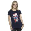 Disney Womens/Ladies Lilo & Stitch Santa´s Here Cotton T-Shirt