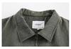 OUSWE Men's Retro Workwear Jacket - Cleanfit Niche Designer Coat for Spring/Autumn, Style RW164