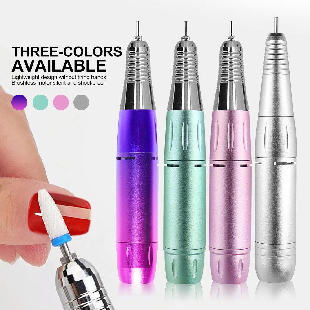 Nail Drill Handpiece Replacement Pen For Electric File Machine Portable Manicure Tool Without Motor Professional Nail Care Accessory