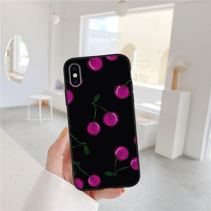 PP19 Вишня Милый Мягкий Чехол для Телефона для Xiaomi Xiaomi Poco M4 M5 M6 M7 X3 X6 X7 F8 Ultra Pro GT NFC