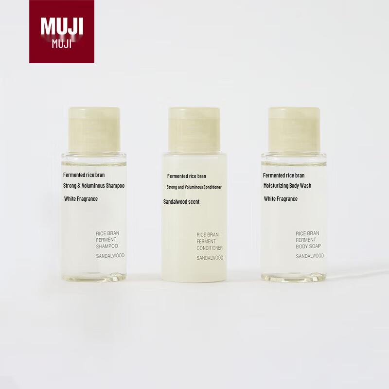 MUJI Ферментированная коллекция ухода за волосами с рисовыми отрубями