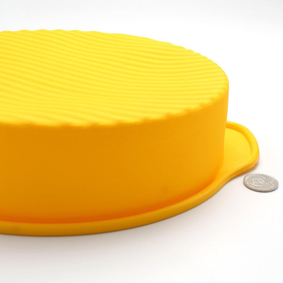 Силиконовая форма для торта, форма для праздничного торта, круглый силиконовый диск, инструмент для выпечки 9 дюймов