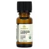 Certified Organic Essential Oil, Lavender, 15 Ml (0.5 Fl Oz)