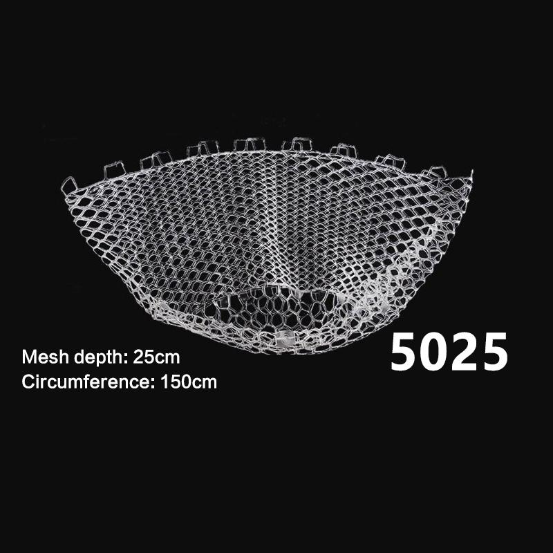 32/40/50 см Портативная складная рыболовная сеть износостойкая резиновая сетка Ловушка для ловли рыбы Сачок для вылова рыбы на открытом воздухе Многофункциональный сачок