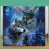 Diamond Landscape Diy Painting 5d Forest Wolf Diamond Embroidery Full Lay Anime Cross Stitch Kits Home Decor Handmade Gift