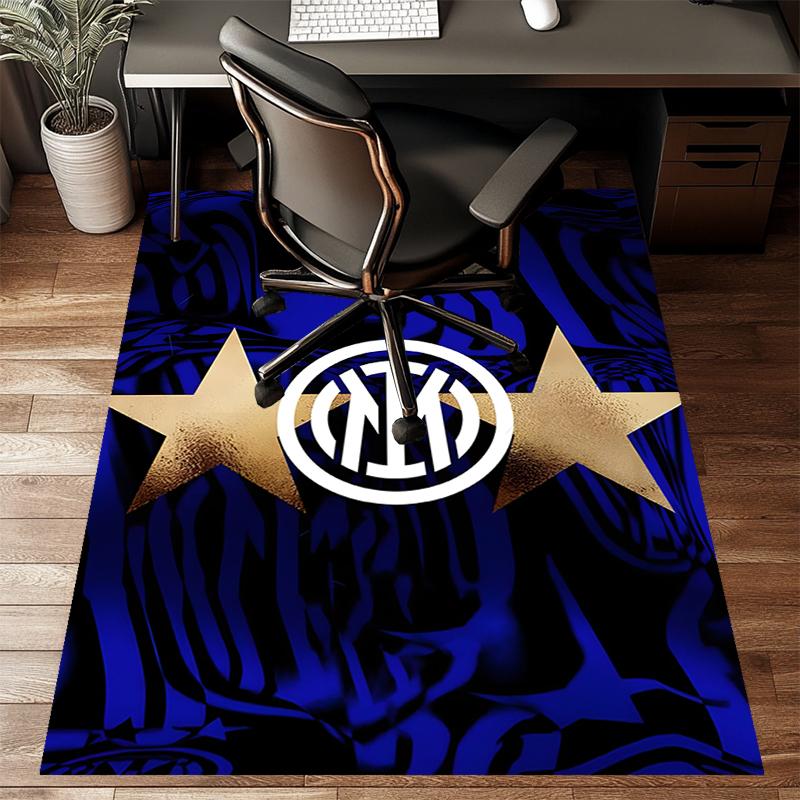 I-Internazionale Milano (8)Printed Area Rug Carpet for Bedroom Living Room Home Decor Rugs Mat Non Slip Mat Rug for Bedside