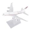 Diecast 380 Airliner Model Alloy Simulated Exquisite Airplane Model Decoration for Home Study