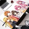 Резиновая подставка под мышь To LoveRu HD Печать Клавиатура Настольные коврики Kawai Милая девушка Нескользящий коврик для стола XXLxсм Студенческий коврик для письма