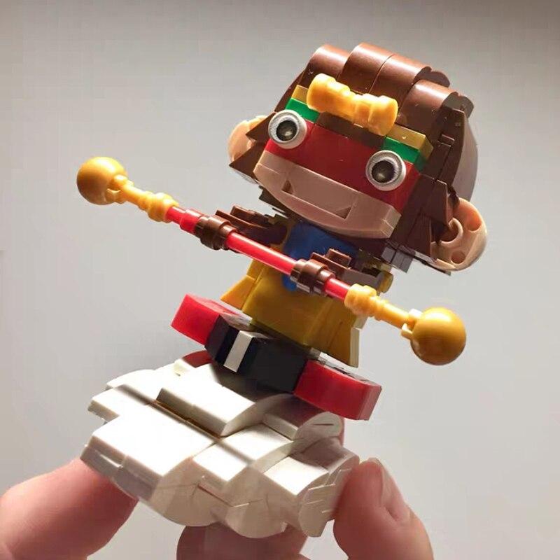 LOZ 1440 Legend Journey To The West Monkey King Animal Monster 3D Model Mini Blocks Bricks Building Toy for Children Gift No Box