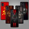 Мягкий чехол-бампер для Samsung Galaxy A51 A71 A21s A50 A12 A31 A41 A52 M31 A42 A32 M51 A11 A02s, силиконовый чехол, винтажный СССР CCCP