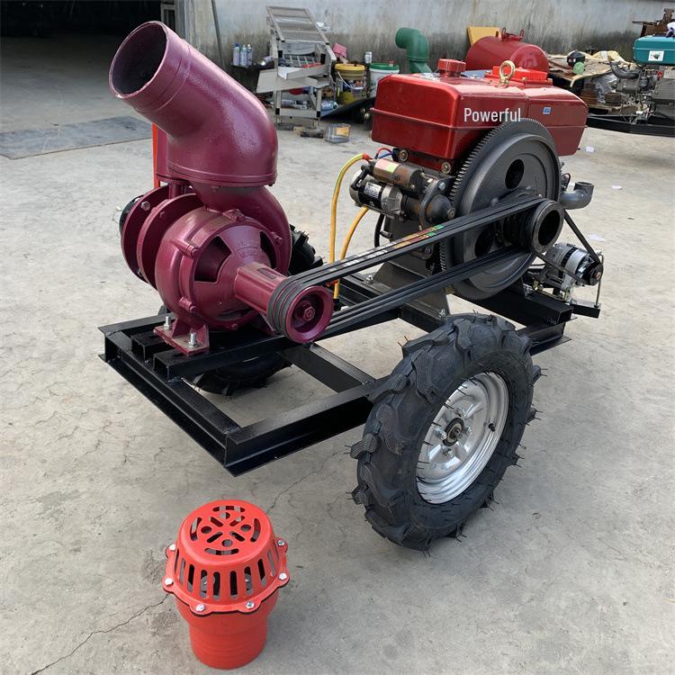 25 HP Diesel 6-Inch Water Pump for Drainage and Flood Control