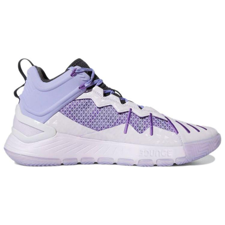 adidas Мужские кроссовки D Rose Son of Chi Rare Gems Фиолетовый Активно-Фиолетовый Светло-Фиолетовый GX2933
