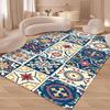 Bohemian Style Carpet for Living Room Kitchen Floor Mat Anti-fouling Balcony Entrance Doormat Non-slip Bedroom Large Soft Rug