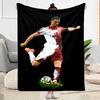 Cristiano Ronaldo Blanket Comfortable Great For Seaside Bedding Sofa Four Seasons Multipurpose Modern Style Birthday Christmas Gift Blanket