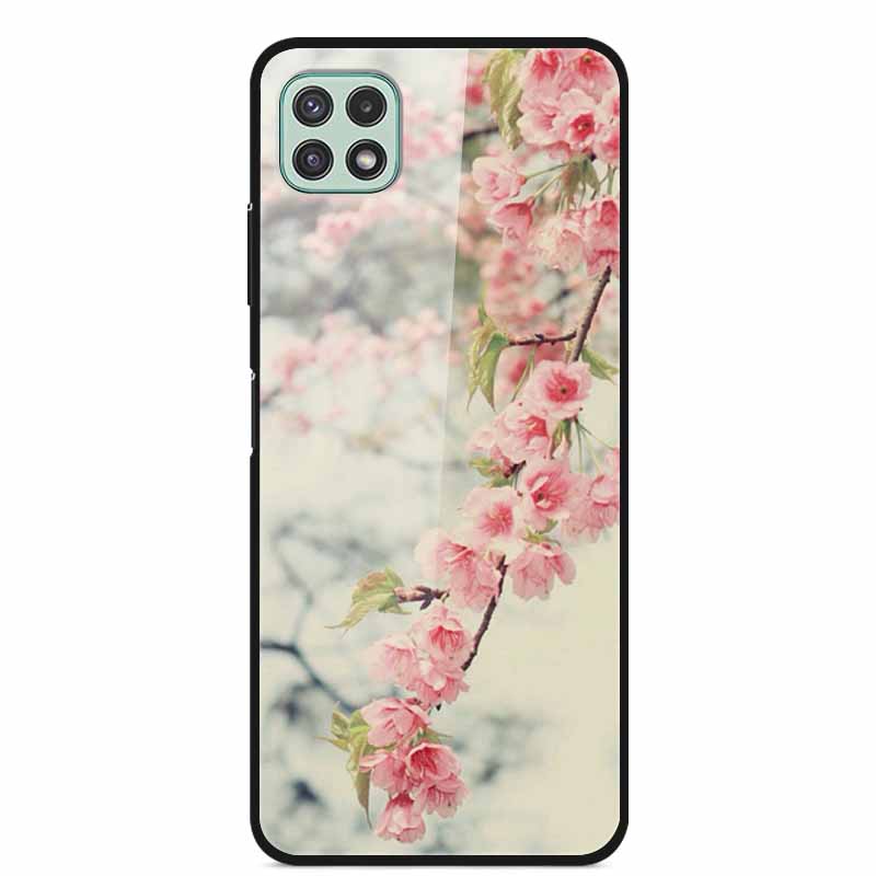 For Samsung Galaxy Wide5 Case Tempered Glass Hard PC Phone Back Cover for Galaxy Wide 5 Bumpers Cases Shell Coque 6.6'' SM-E426S