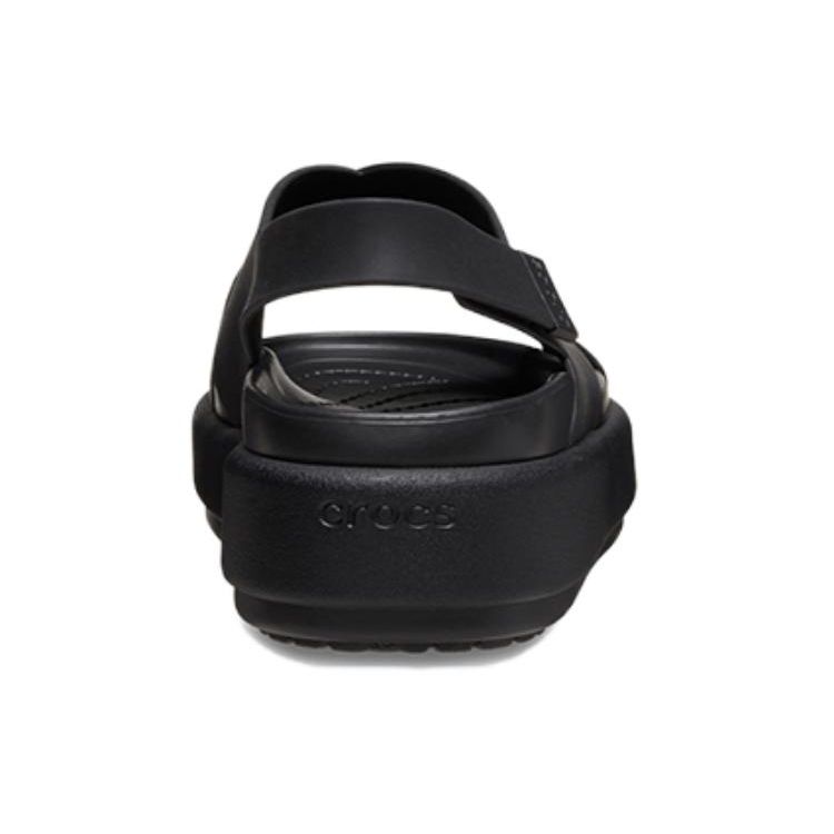 Crocs Simple Casual One-Strap Sandals Women Sandals Black 209407-060
