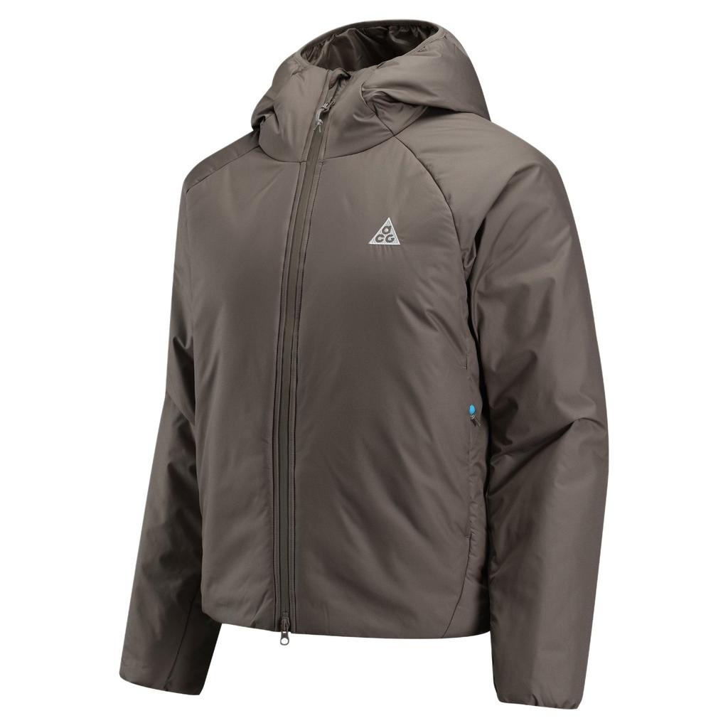 Nike Therma-Fit ACG Rope De Dope Series Модная теплая куртка с длинным рукавом и рукавом реглан Женские куртки Mink-Brown Summit-White FV7336-233