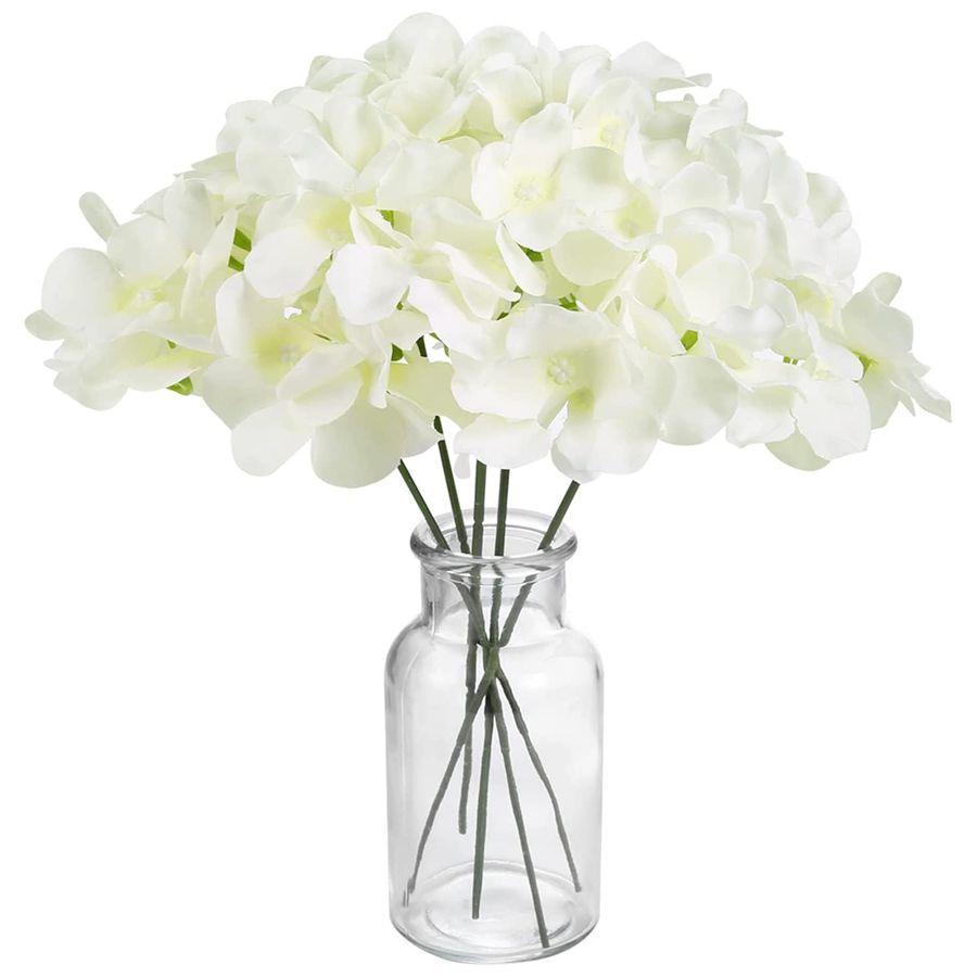Artificial Flower Silk hydrangea scape Combination Garden Wedding Bride Bouquet Home Table Vase Festival Party Wreath Diy Decora