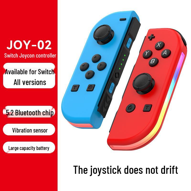Цветной RGB-переключатель Контроллер Joy-Con с вибрацией и шестиосевым гироскопом