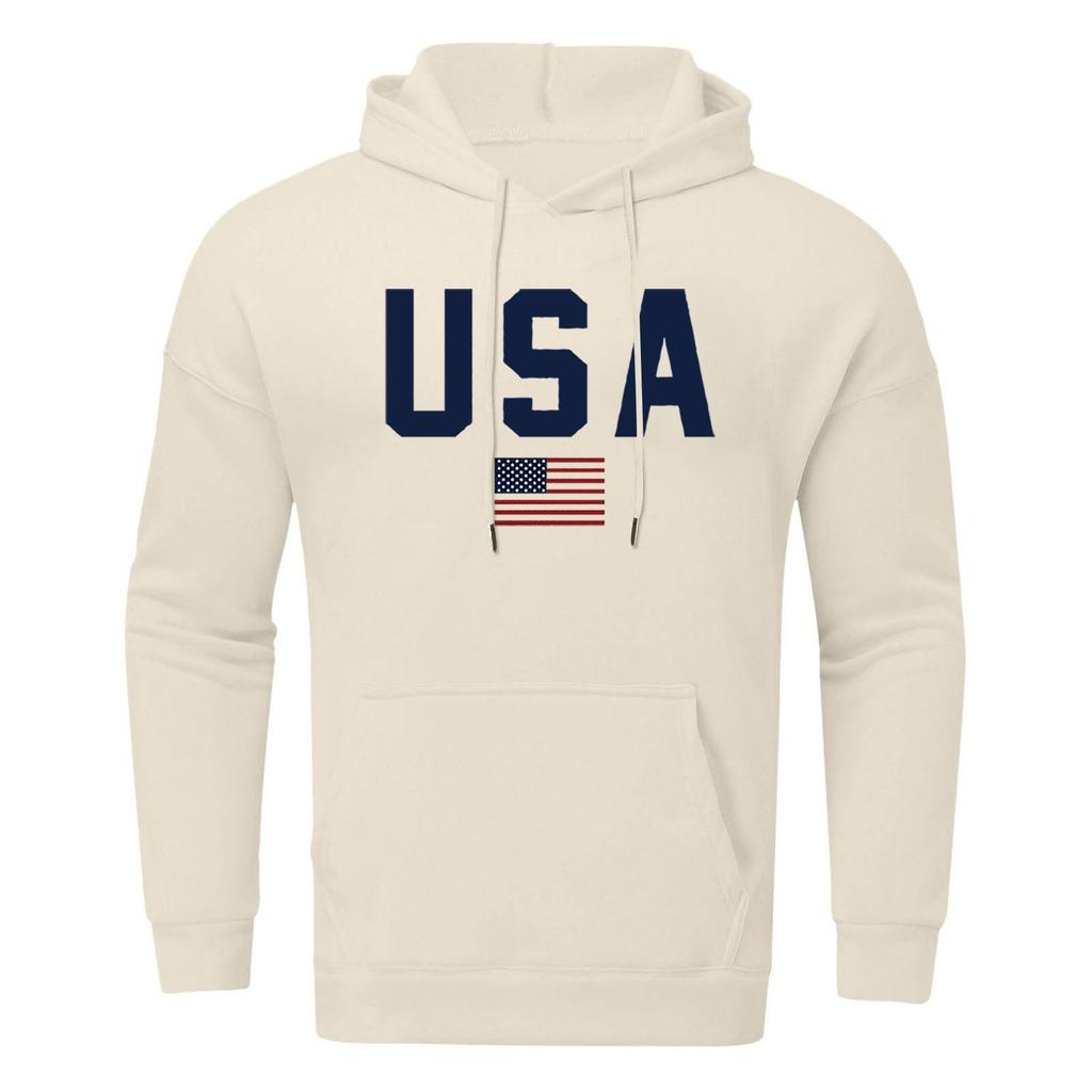 Hooded Sports Tracksuit Unisex Running Outfits Long Sleeve Pullover Hoodies Sweatshirt