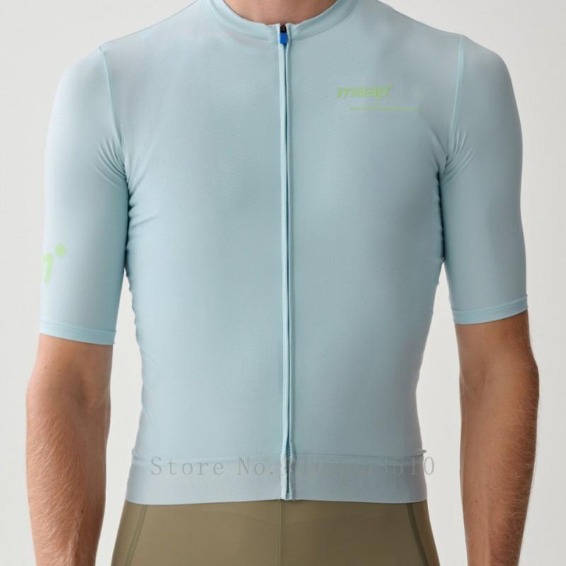 Mens Lightweight Linen Cycling T-Shirt With Stripe Antibacterial Loose Fit MTB Road Bike Riding 2025