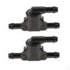 2Pcs Windshield Washer Wiper Nozzle 3 Outlet