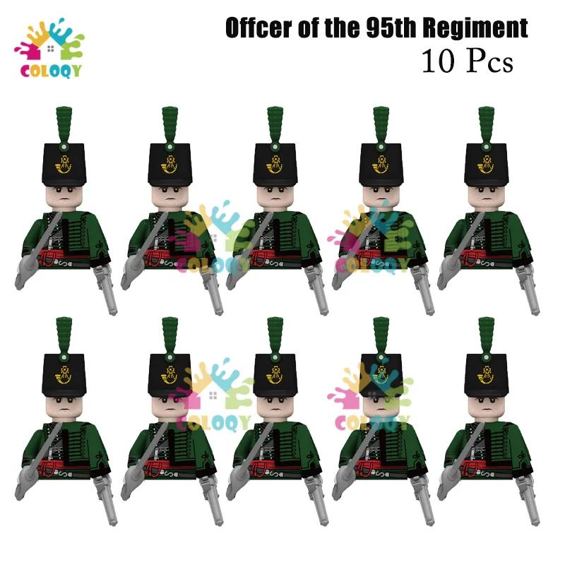 Kids Toys 22Pcs/10Pcs Napoleonic Wars Military Soldier Building Blocks Imperial Navy Figures Toys For Kids Birthday Gifts